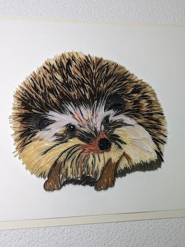 Hedgehog - Wildlife Series - 8x10 Wall Art