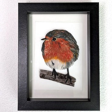 European Robin - 5x7 - Wall Art