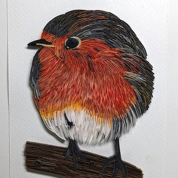 European Robin - 5x7 - Wall Art