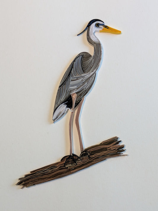 Heron - Wildlife Series - 8x10 Wall Art